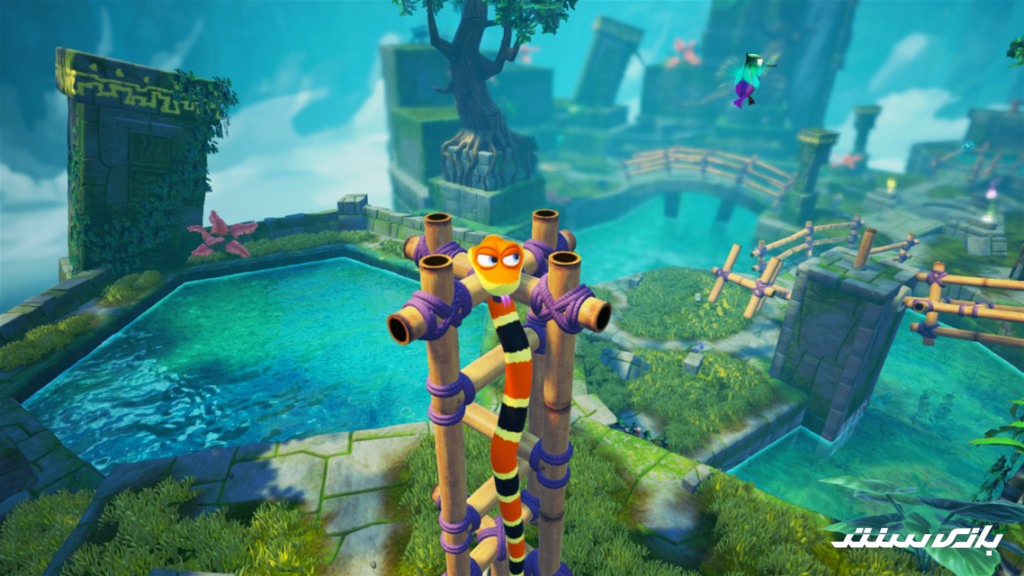 نقد و بررسی بازی Snake Pass