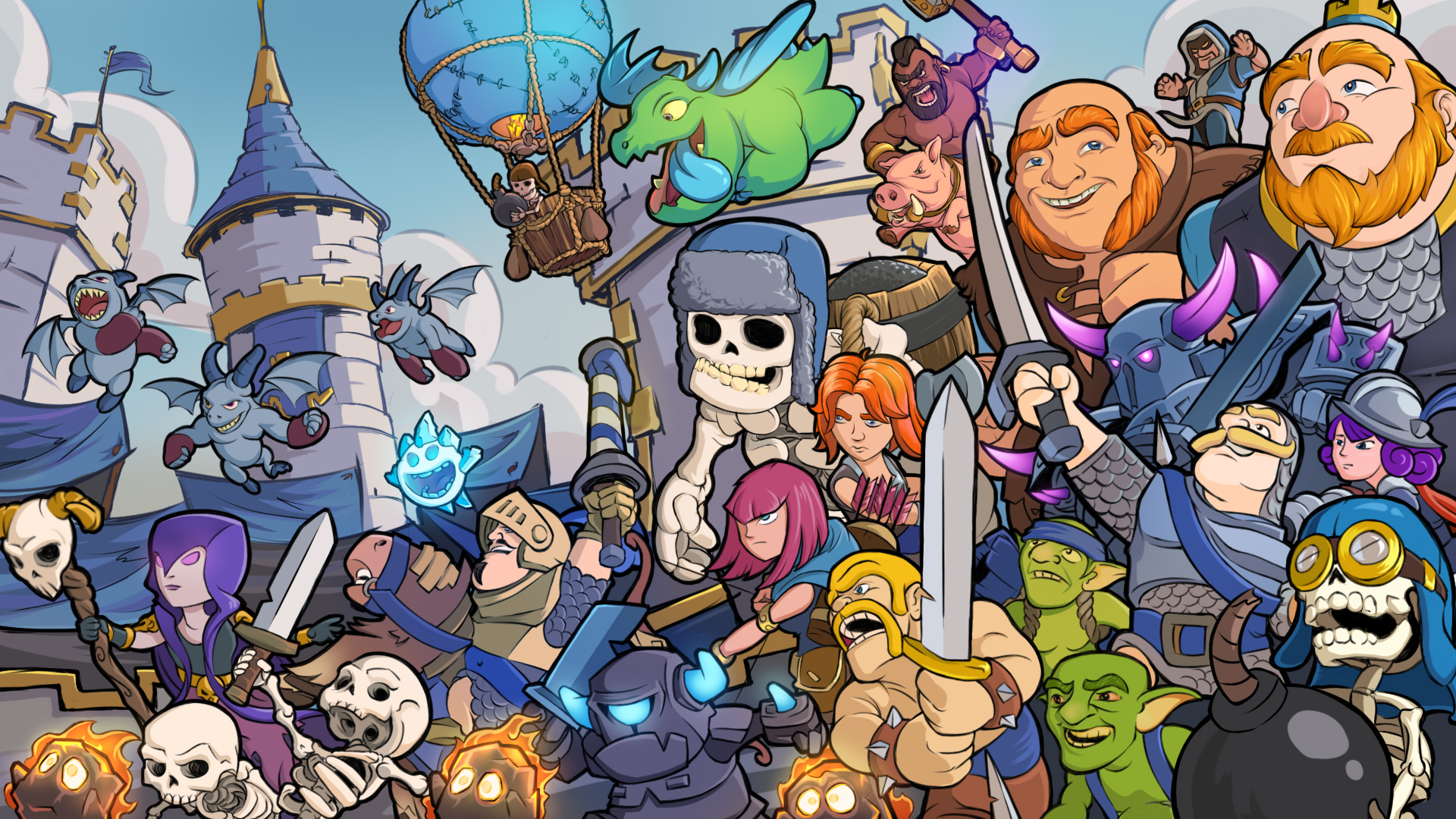 clash royale tribute by ninjakimm