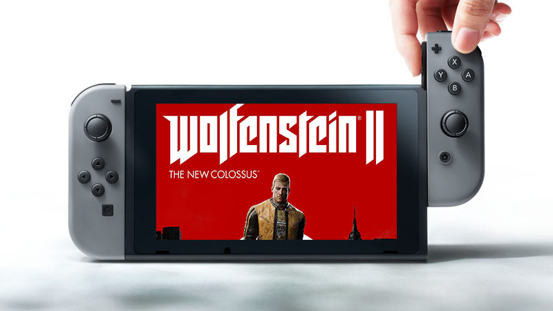  width=800 height=450 />اولین رونمایی مربوط به بازی «Doom» بود که پیش از این، برای کنسول های نسل هشتم و PC منتشر شده بود.</p><p dir=rtl>دومین رونمایی مربوط می‌شود به بازی «Wolfenstein II The New Colossus»، که قرار است نسخه Switch این عنوان، در سال 2018 منتشر شود، گیم‌پلی ای از این عنوان نشان داده نشد.</p><p dir=rtl>Wolfenstein II The New Colossus در تاریخ October 27 برای کنسول های نسل هشتم و PC منتشر خواهد شد.</p><p dir=rtl>Doom نیز هم اکنون بر‌روی پلتفرم های PC ,PS4 ,Xbox One در دسترس است.</p><p dir=rtl><a href=http://www.dualshockers.com/bethesda-announces-wolfenstein-ii-doom-swith/ >منبع</a></p><div class=