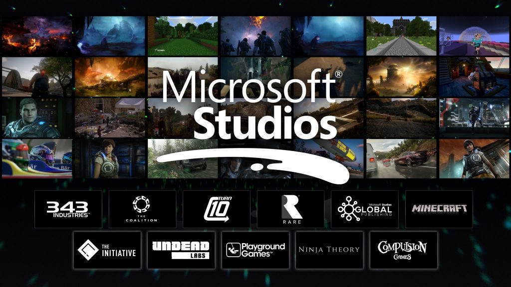 width=810 height=456 /></p><p dir=rtl>این طور که به نظر می‌رسد شرکت Microsoft سرمایه گذاری بزرگی بر روی بخش عناوین فرست پارتی کرده است. این شرکت استودیو «Playground Game» سازندگان «Forza Horizon» و استودیو «Ninja Theory» سازندگان «Hellblade» و استودیو «Undead Labs» سازندگان «State of Decay» و استودیو «Compulsion Games» سازندگان «We Happy Few» خریداری کرده است.</p><p dir=rtl>آقای فیل اسپنسر همچنین یک استودیو جدید Microsoft Studios با نام «The Initiative» را نیز معرفی کرد.</p><p dir=rtl>منبع: <a href=https://www.eurogamer.net/articles/2018-06-10-microsoft-buys-ninja-theory-playground-games-more>Eurogamer</a></p><div class=