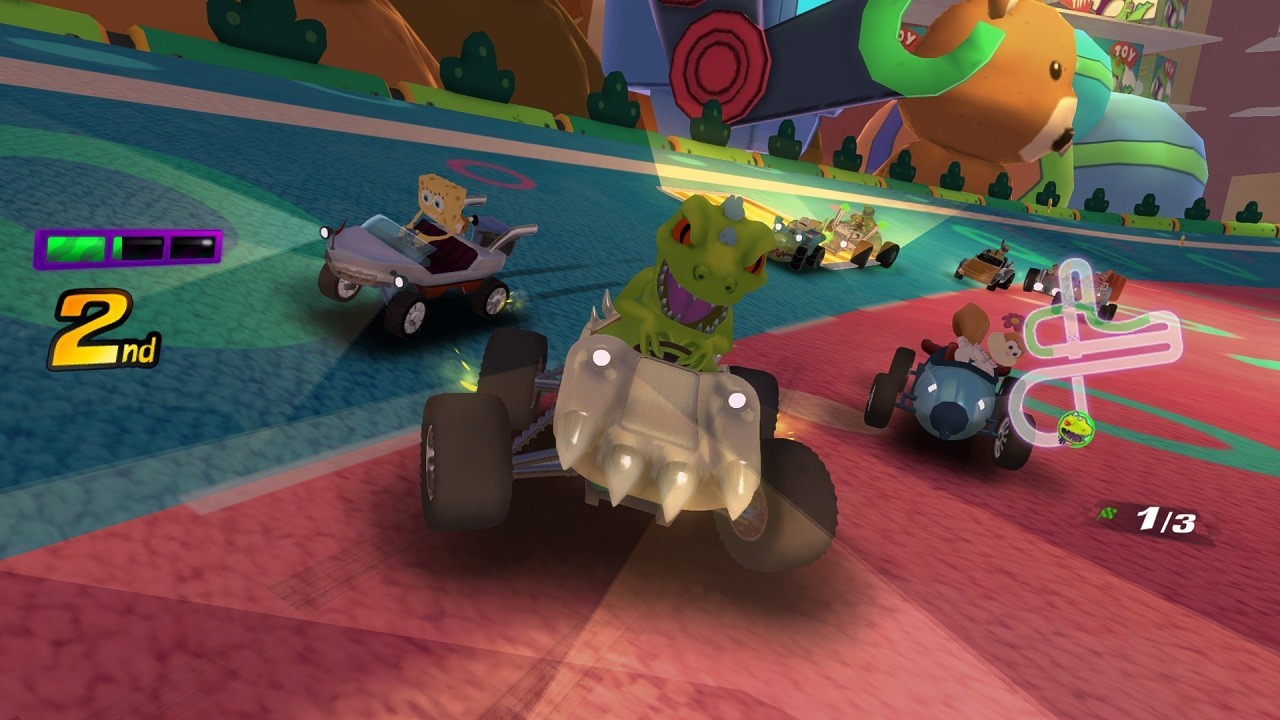 بازی Nickelodeon Kart Racers