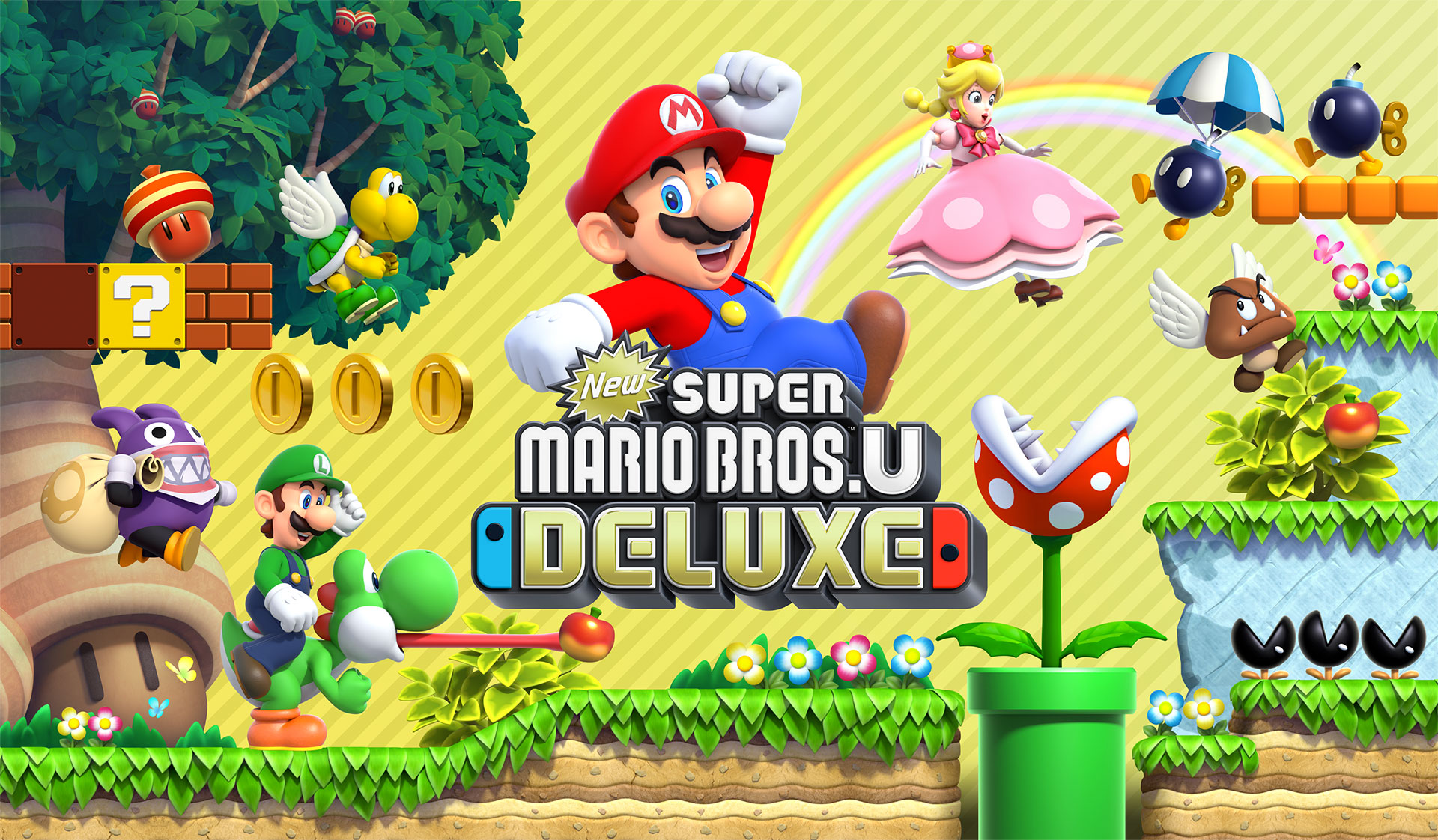 بررسی بازی New Super Mario Bros. U Deluxe بازی سنتر