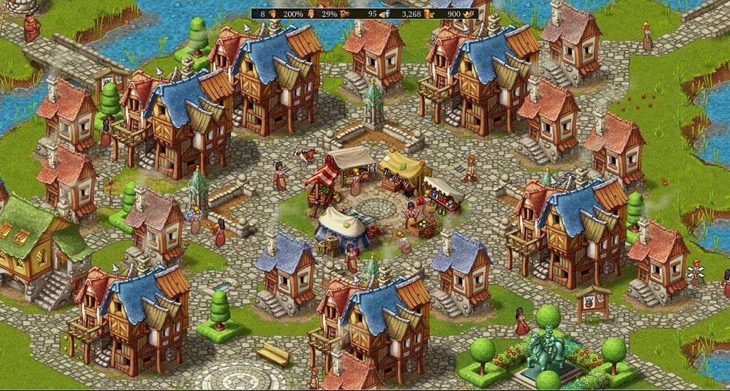 بازی Townsmen - A Kingdom Rebuilt