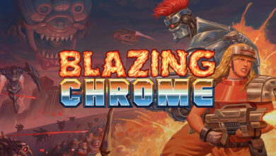 Blazing Chrome review cover