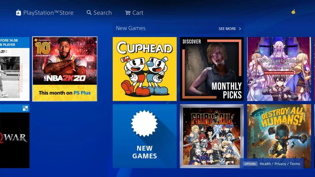 بازی Cuphead در PSN