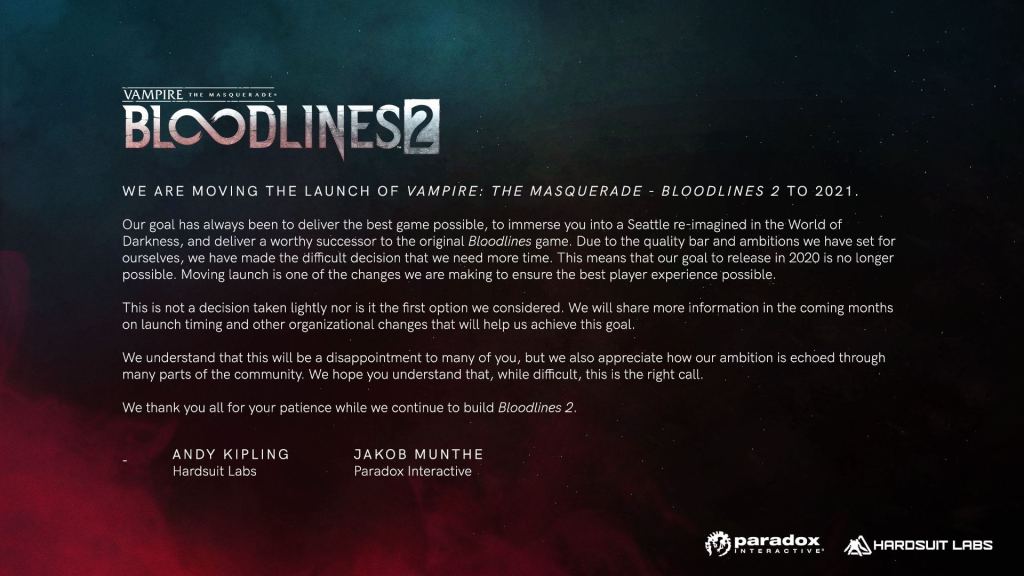 Bloodlines 2