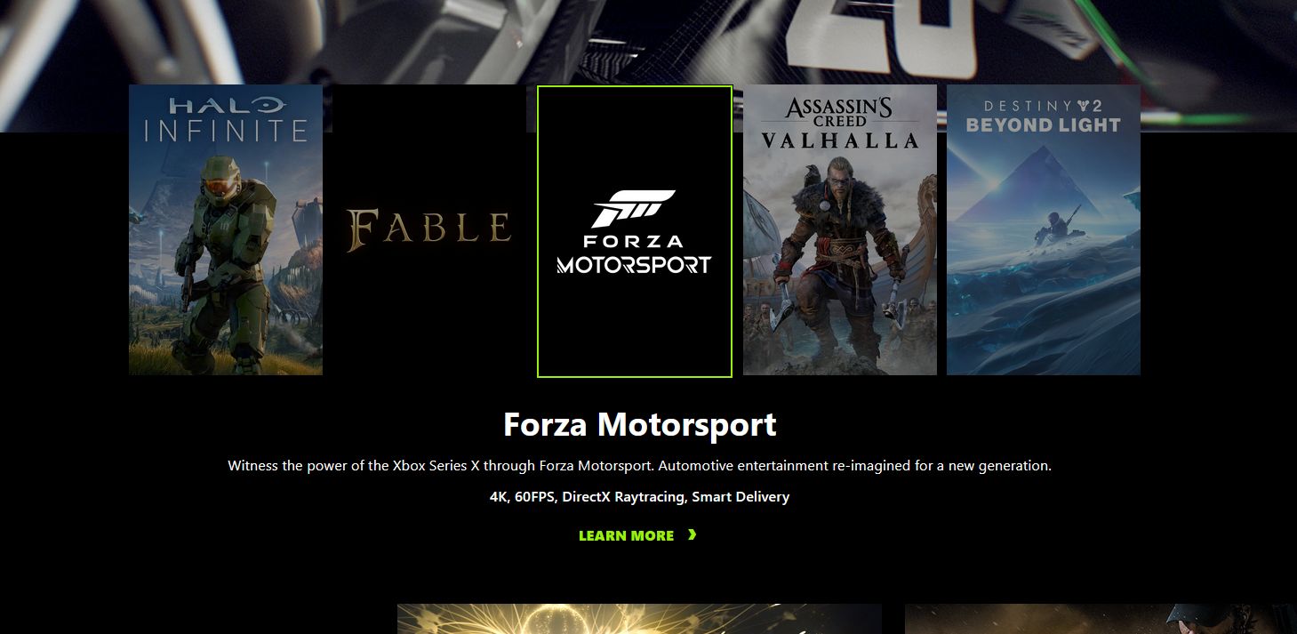 صفحه بازی Forza Motorsport