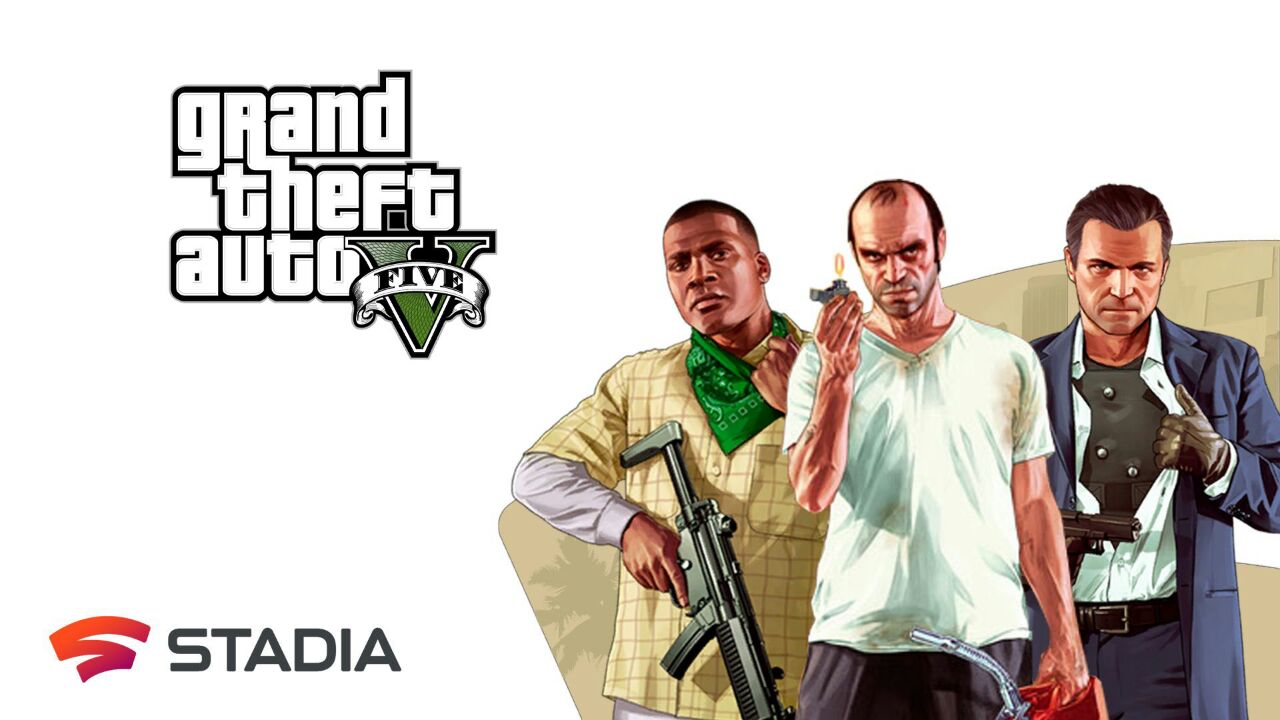 نسخه Google Stadia بازی GTA V