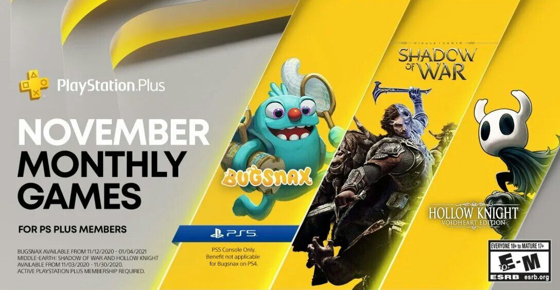 بازی‌های نوامبر PlayStation Plus
