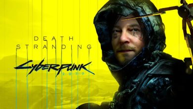 کراس اور بازی Death Stranding X Cyberpunk 2077