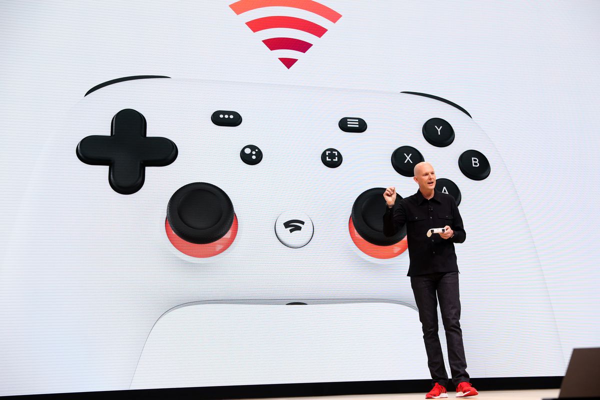 تصویر Phil Harrison و Google Stadia