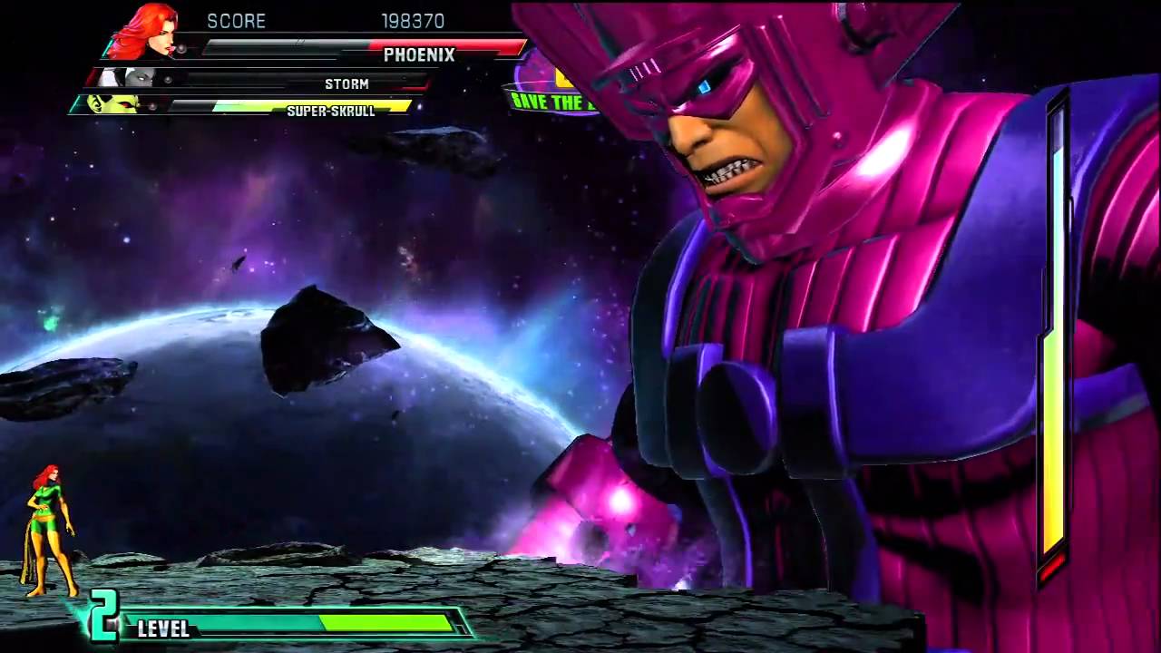 باس فایت Galactus - بازی Marvel vs Capcom 3: Fate of Two Worlds