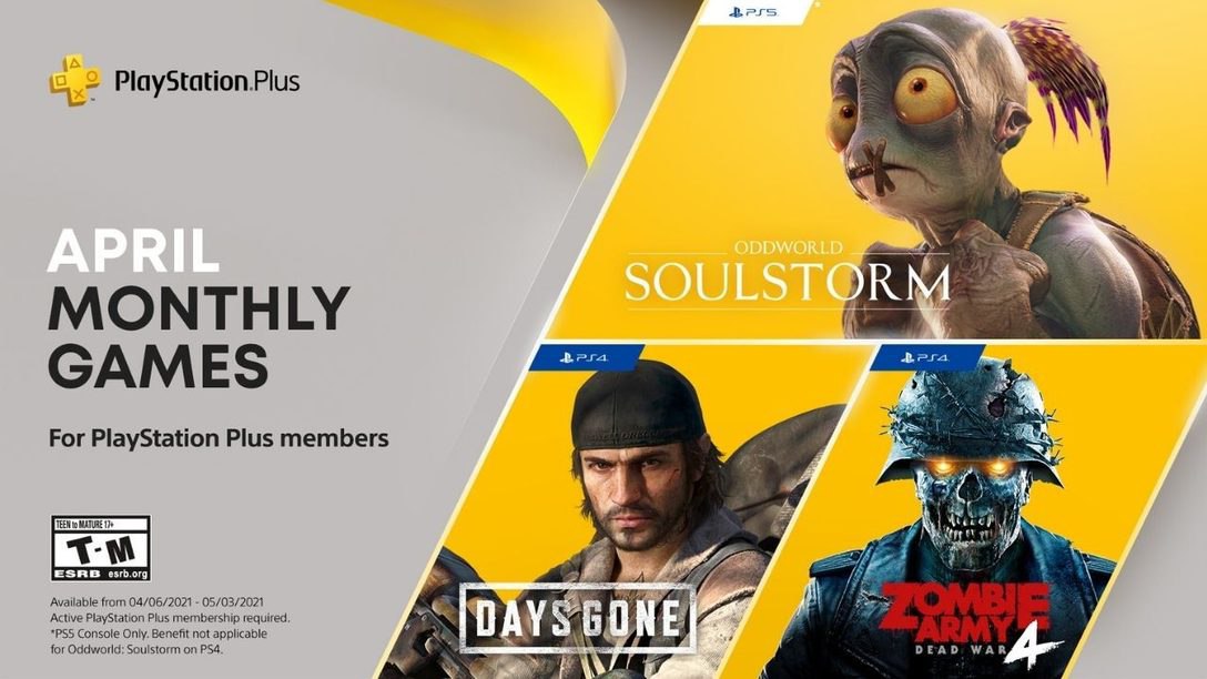 بازی‌های PlayStation Plus April 2021