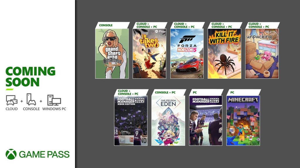 بازی‌های نوامبر 2021 سرویس Xbox Game Pass