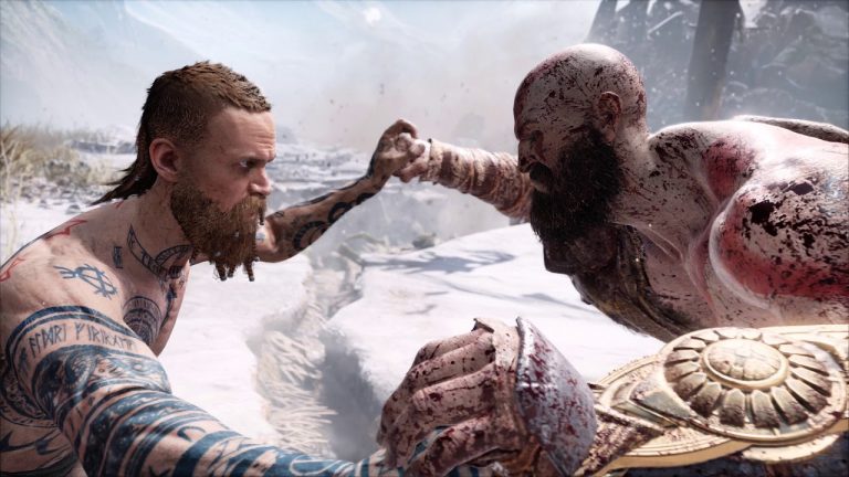 بازی God of War - باس فایت Baldur