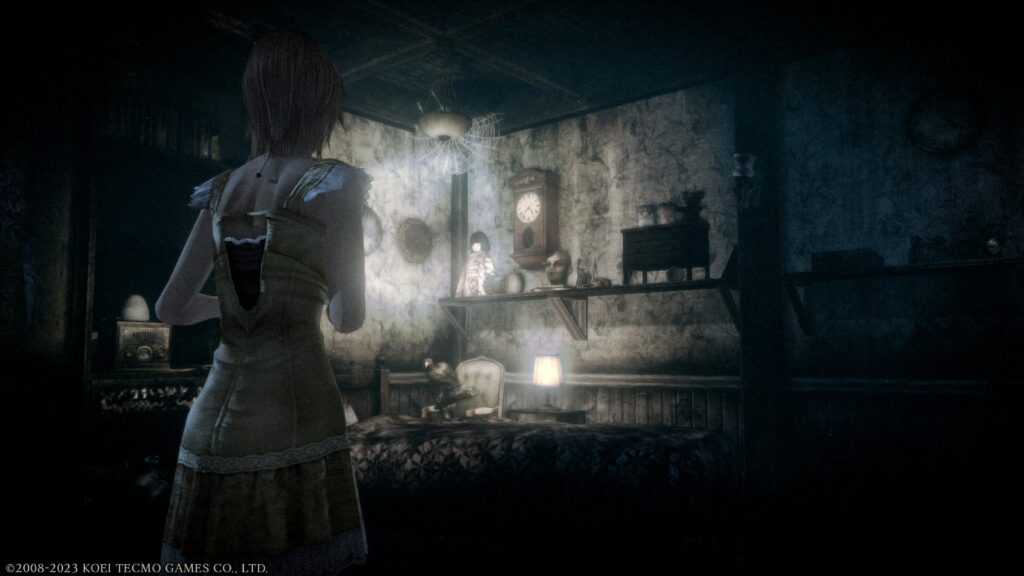 روکا و اتاقی که وحشت را در آن تجربه می کنید در FATAL FRAME: MASK OF THE LUNAR ECLIPSE