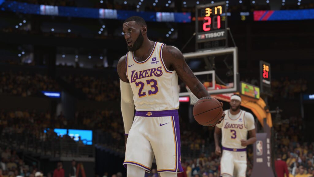 لبرون جیمز در NBA 2K24