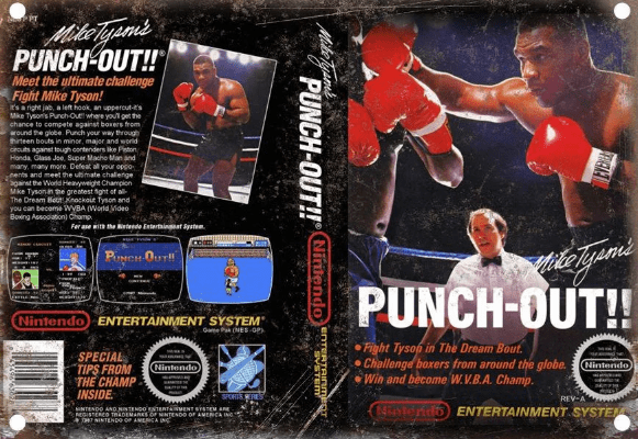 کاور بازی !!Mike Tyson's Punch-Out - nostalgic games