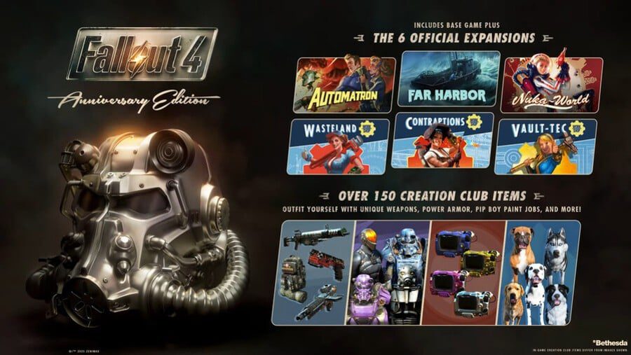 Fallout 4: Anniversary بازی