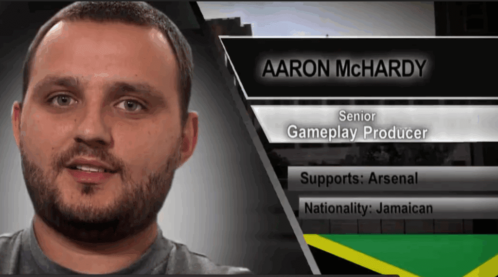 aaron mchardy Vice President and Executive Producer in 2K Games