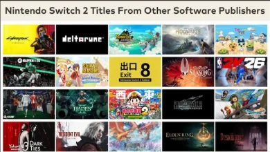 بازی های ترد پارتی switch 2