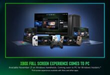 rog Xbox Ally داشبورد