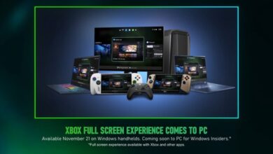 rog Xbox Ally داشبورد