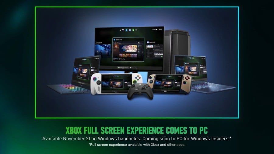 rog Xbox Ally داشبورد