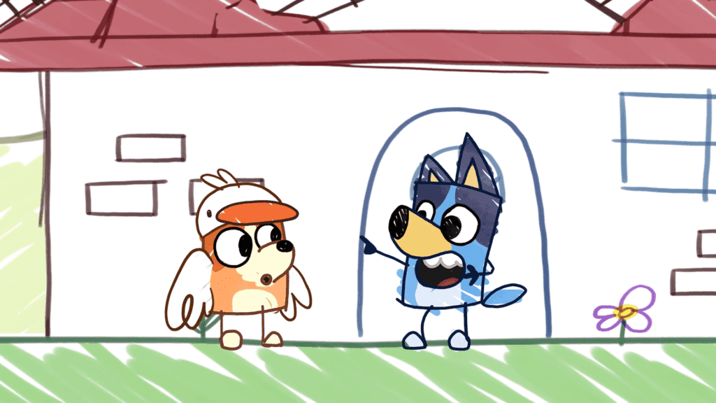 بازی Bluey Quest for the Gold Pen 