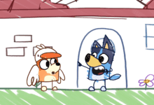 بازی Bluey Quest for the Gold Pen