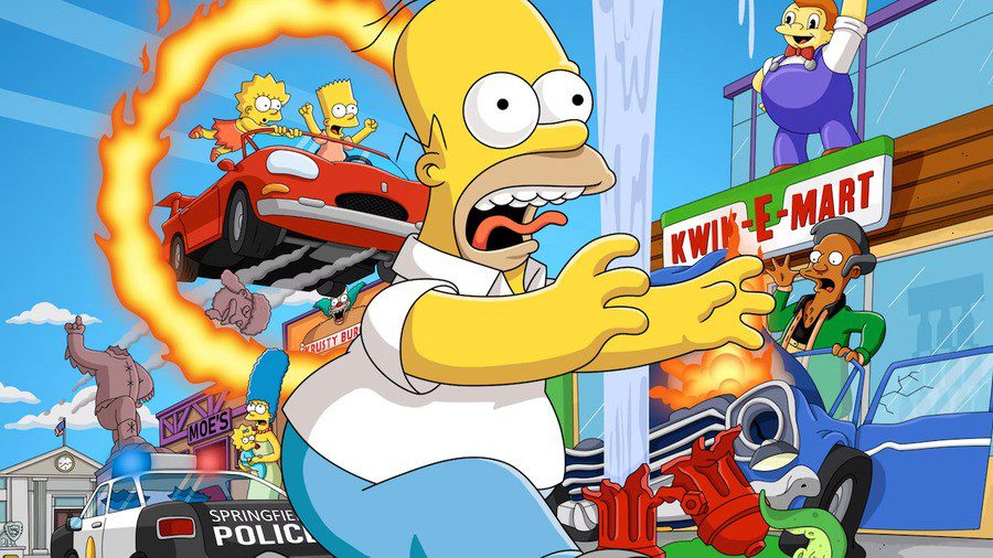 بازی The Simpsons: Hit & Run