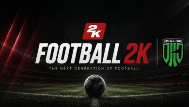 لوگو و پوستر معرفی پروژه بازی Football 2K محصول مشترک 2K Games و استودیوی Small Axe Games