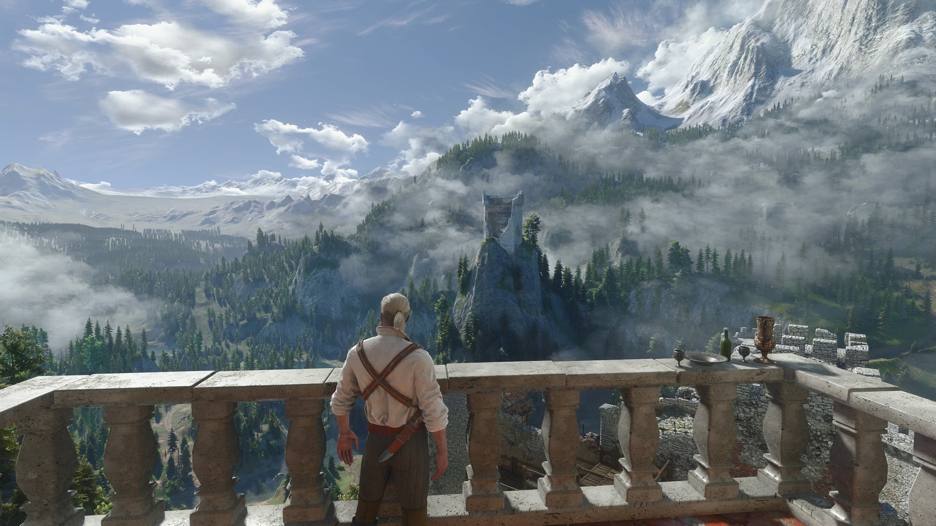 بررسی بازی The Witcher 3: Wild Hunt — Remastered منطقه Kaer Morhen
